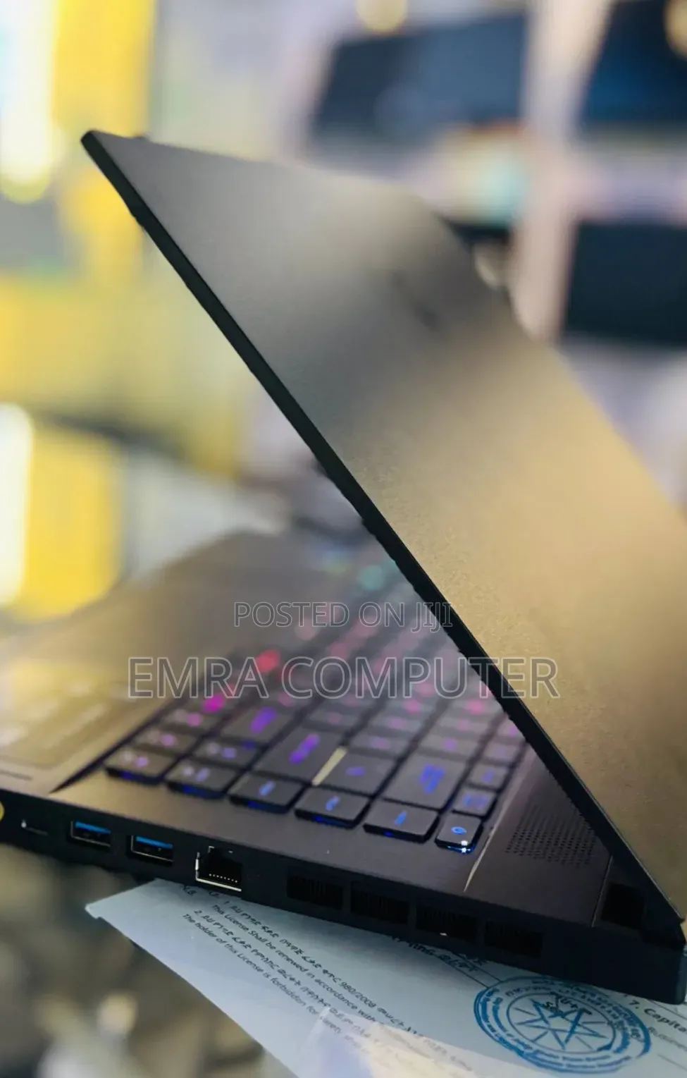 New Laptop MSI 16GB Intel Core i7 SSD 512GB