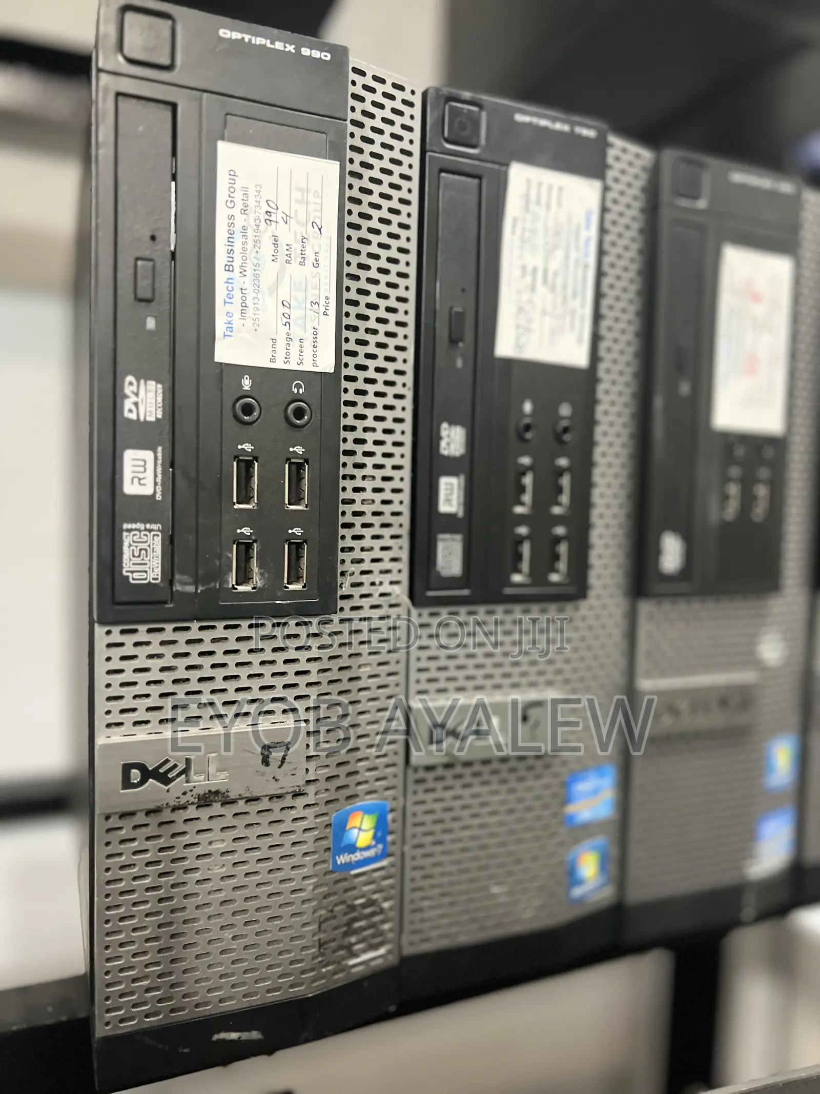 Desktop Computer Dell OptiPlex 3020 4GB Intel Core i5 HDD 500GB