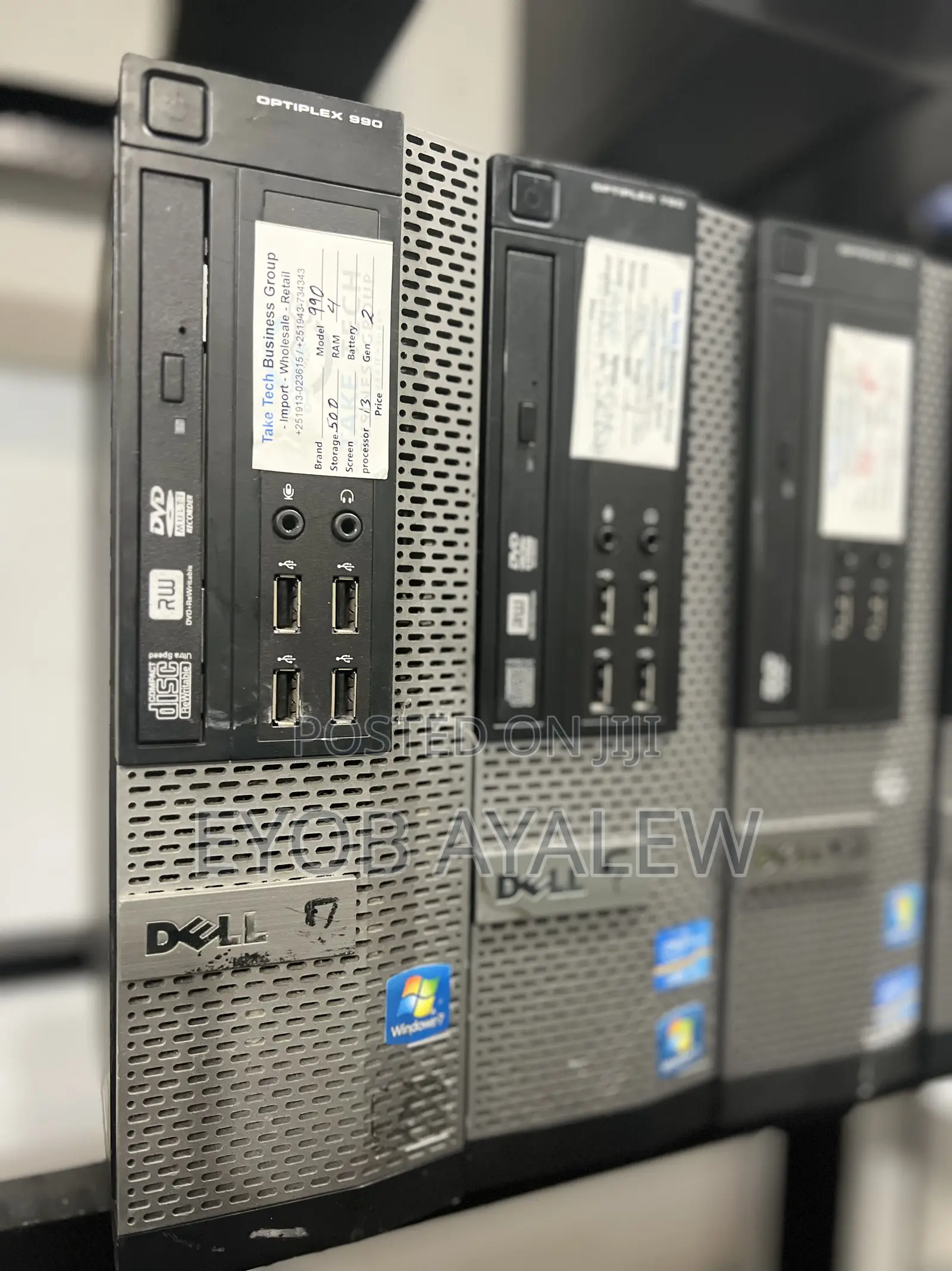 Desktop Computer Dell OptiPlex 3020 4GB Intel Core i5 HDD 500GB