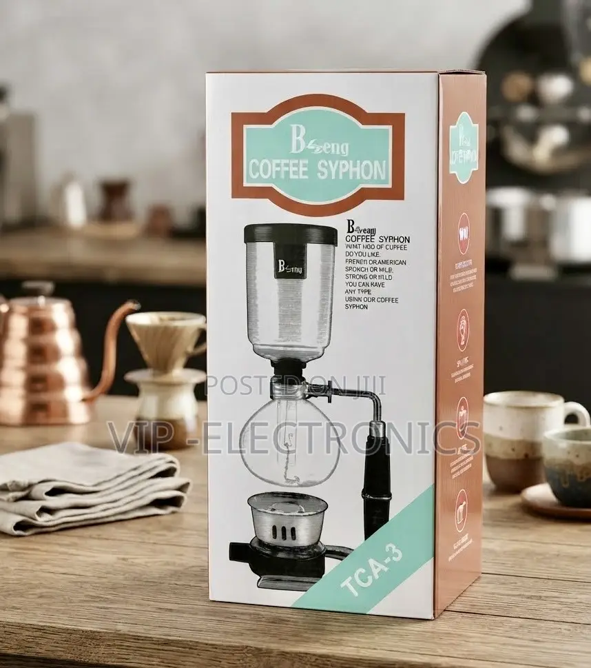 B-Seng Coffee Siphon Tca-3 – Premium Vacuum Brewing Coffee Maker
