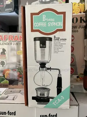 B-Seng Coffee Siphon Coffee Maker Tca-3. Designed