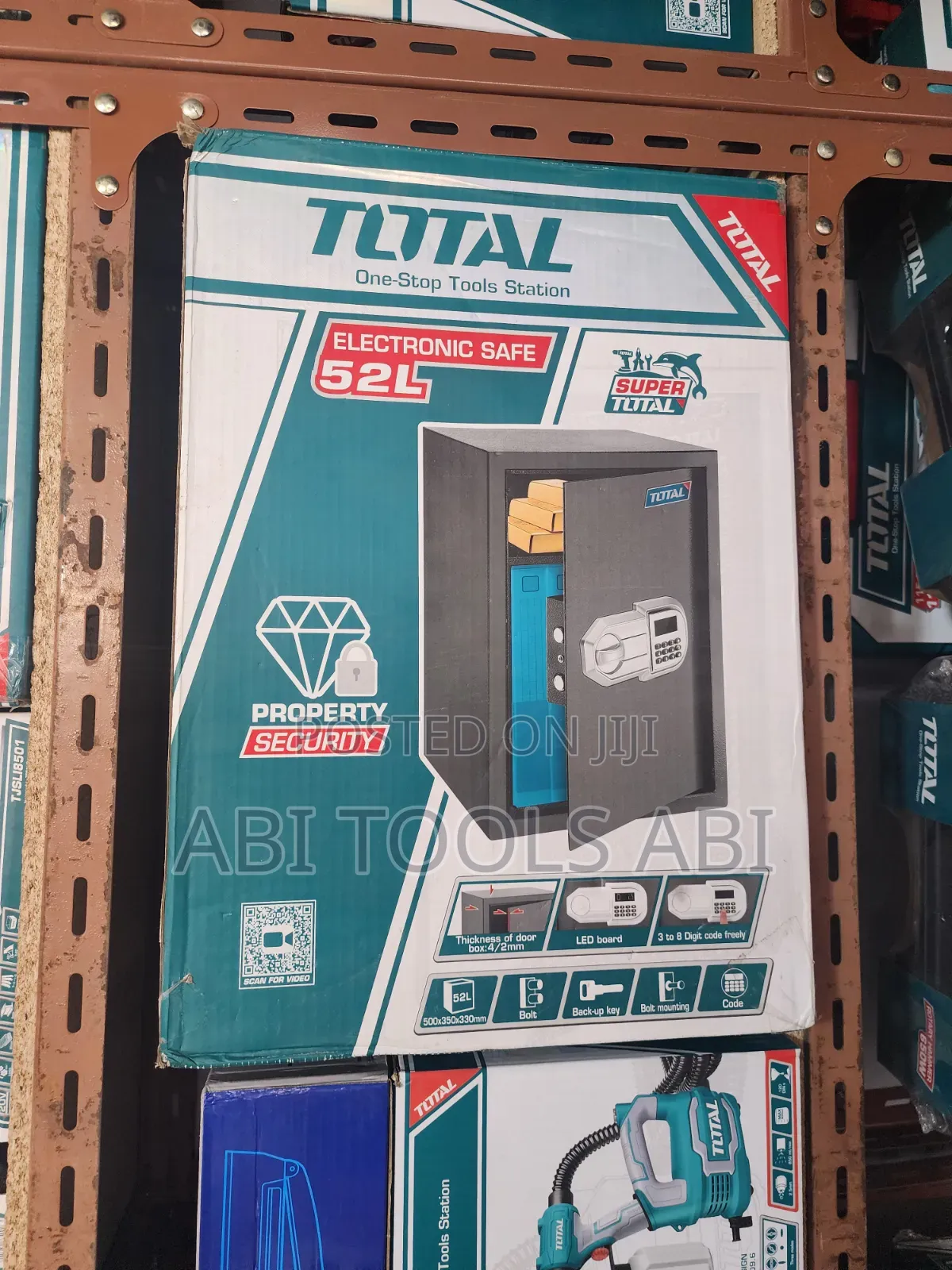 Total Electronic Safe Box 52-liter