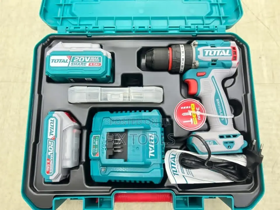 Total Charger Drill 20 v 66 Nm