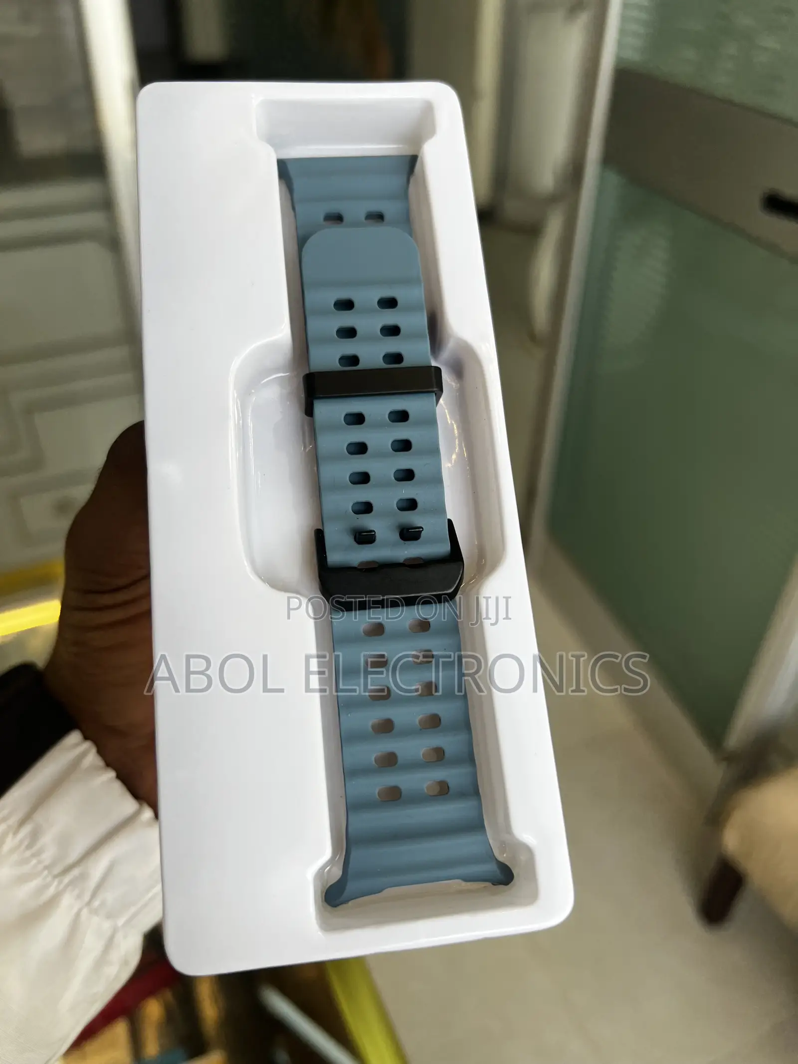 Ocean Style Rugged Silicone Smartwatch Band / Strap