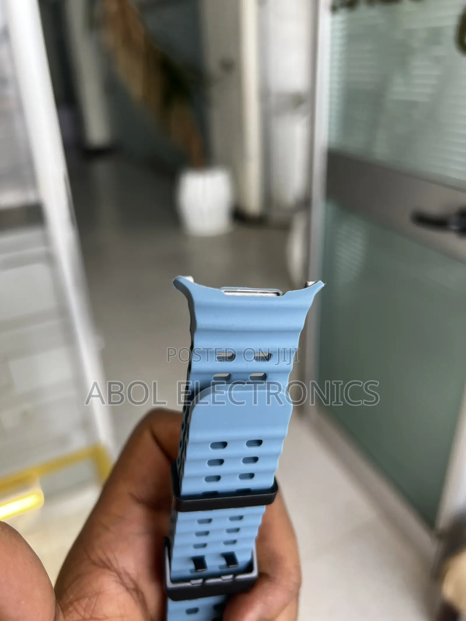 Ocean Style Rugged Silicone Smartwatch Band / Strap