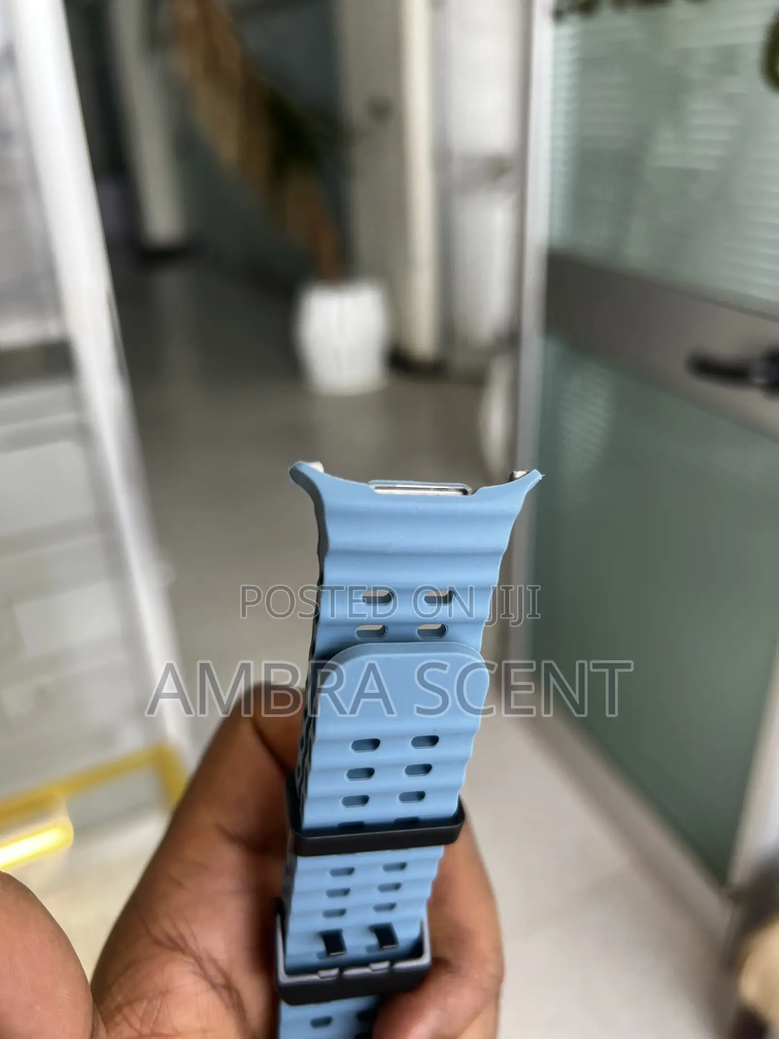 Ocean Style Rugged Silicone Smartwatch Band / Strap