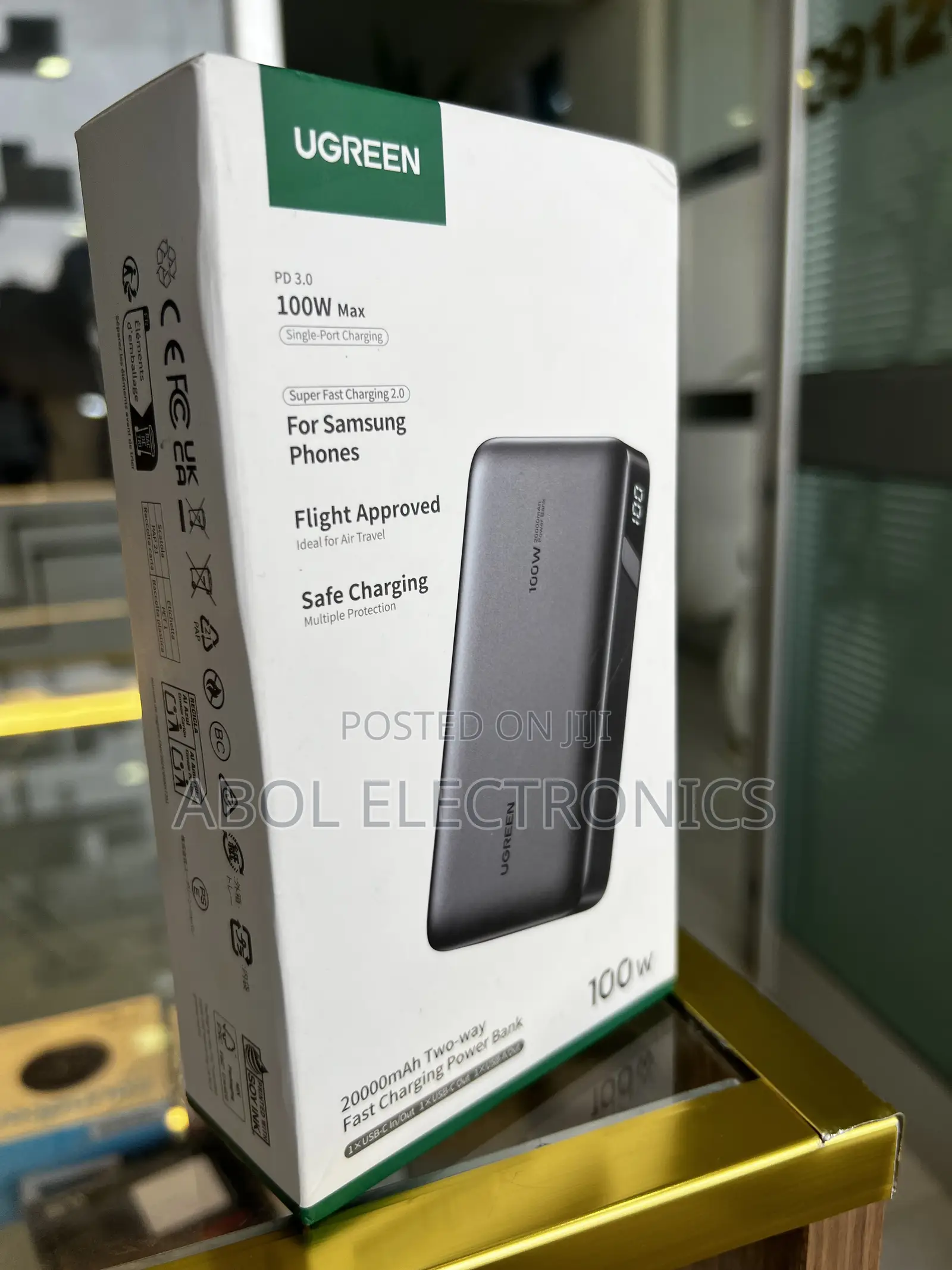 Ugreen 20,000mah 100w Two-Way Fast Charging Power Bank