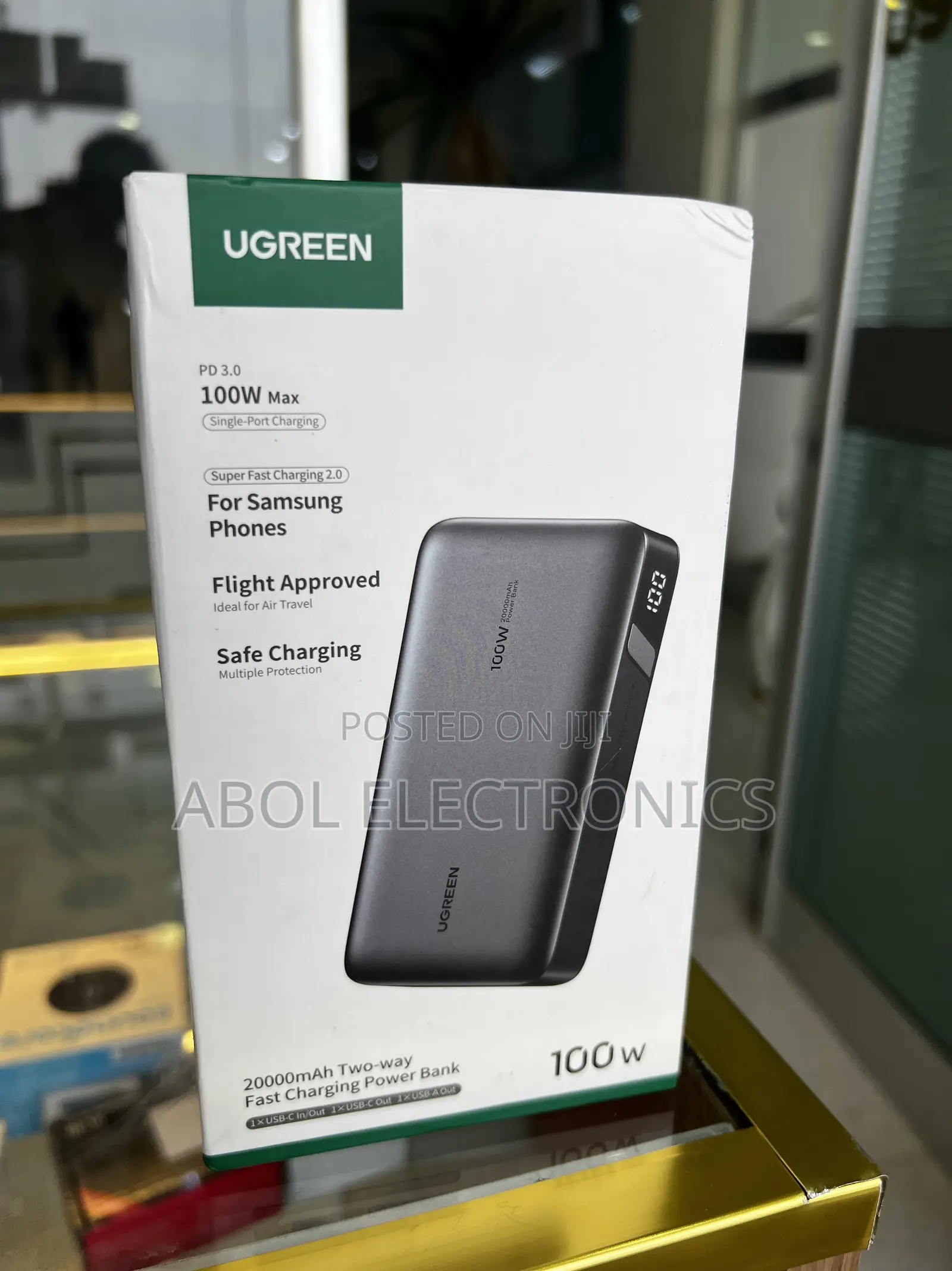 Ugreen 20,000mah 100w Two-Way Fast Charging Power Bank
