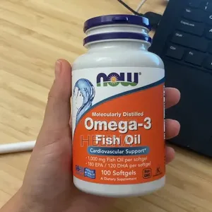 Molecularly Distilled Omega-3 Fish Oil 100 Softgels Original From Usa