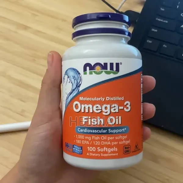 Molecularly Distilled Omega-3 Fish Oil 100 Softgels Original From Usa