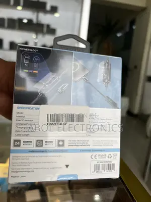 Powerology TFT Chargelink 240w Usb-C to Usb-C Cable (1.2m)