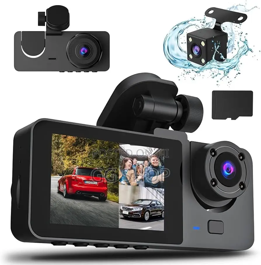 Car Triple Dash Cam