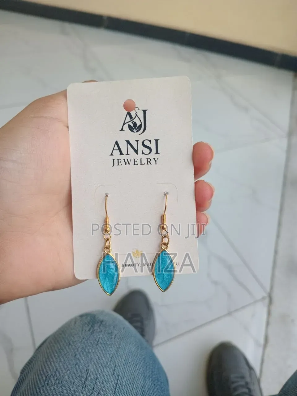 Resin Earrings ጆሮ ጌጥ Jewelry