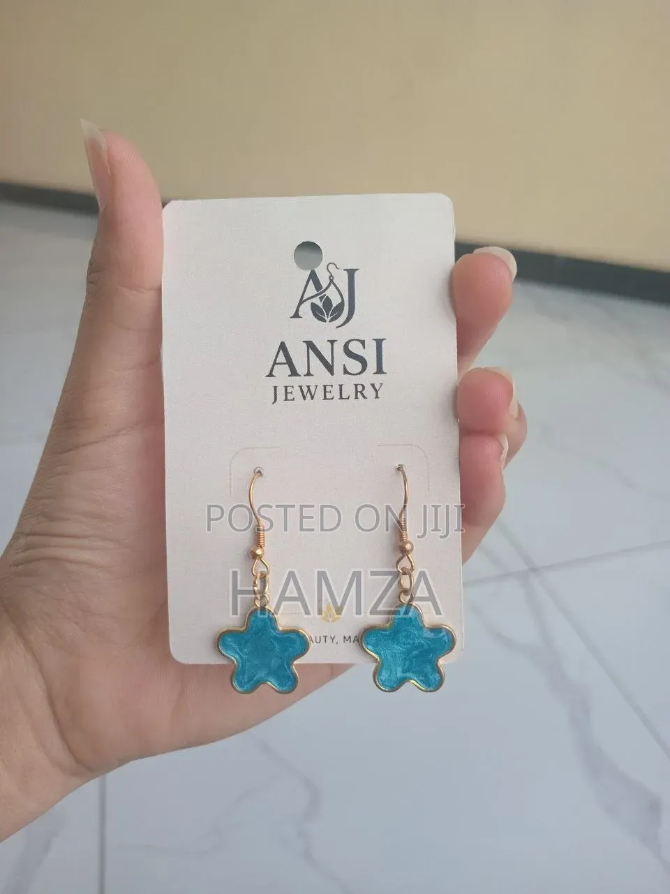 Resin Earrings ጆሮ ጌጥ Jewelry
