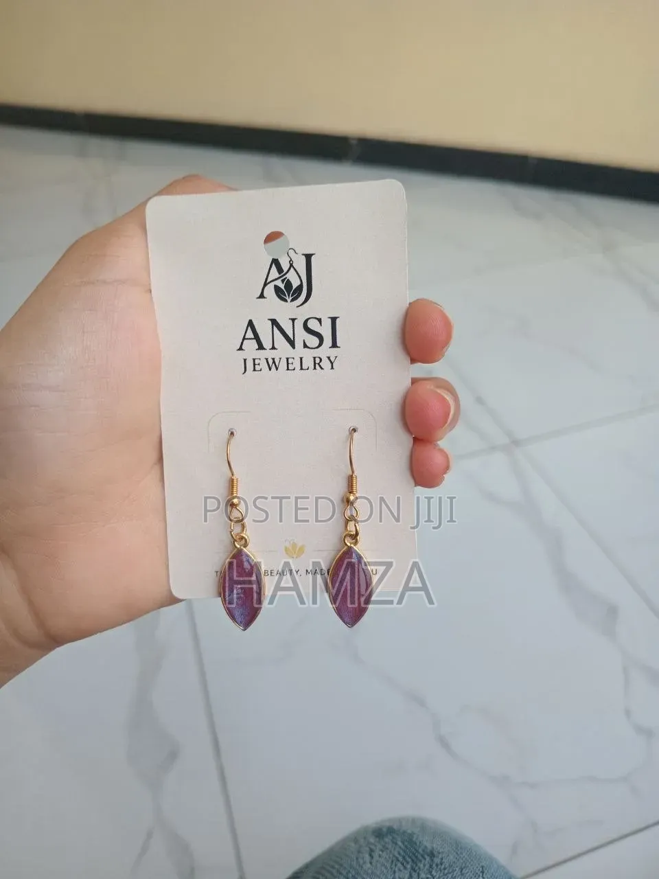 Resin Earrings ጆሮ ጌጥ Jewelry