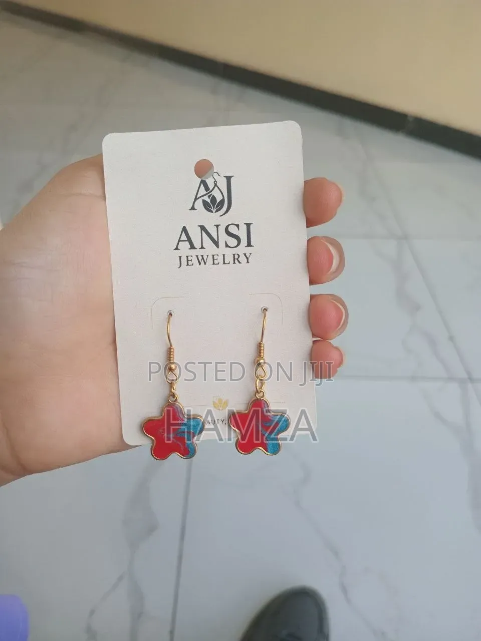 Resin Earrings ጆሮ ጌጥ Jewelry
