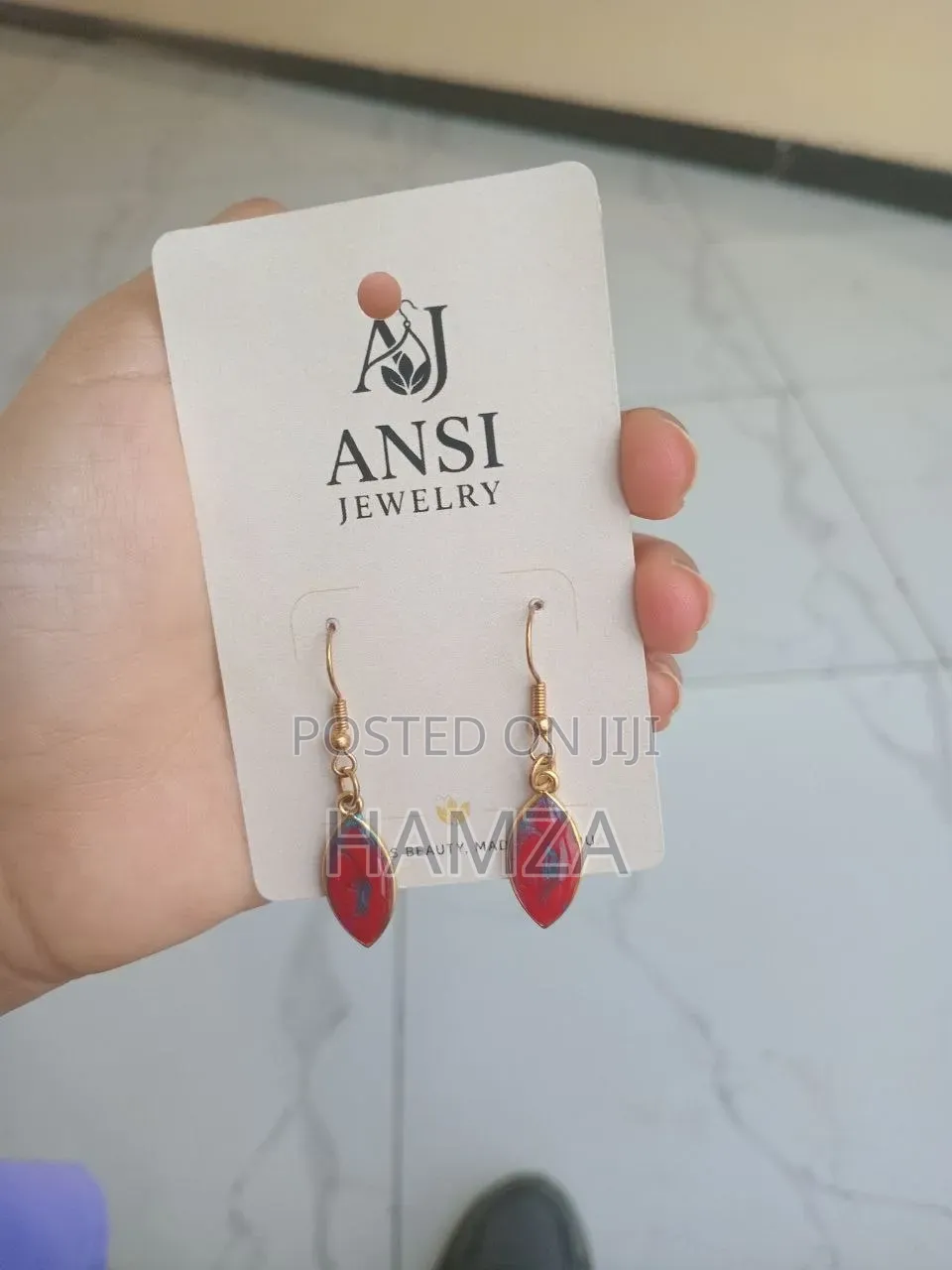 Resin Earrings ጆሮ ጌጥ Jewelry