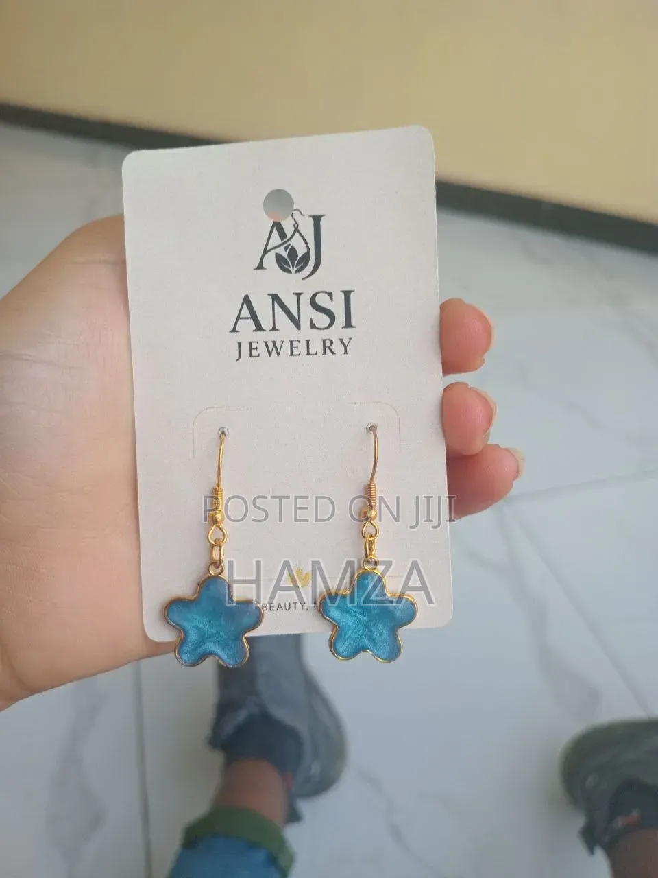 Resin Earrings ጆሮ ጌጥ Jewelry