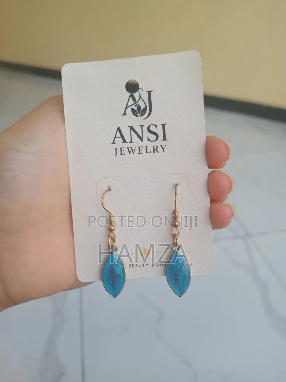 Resin Earrings ጆሮ ጌጥ Jewelry