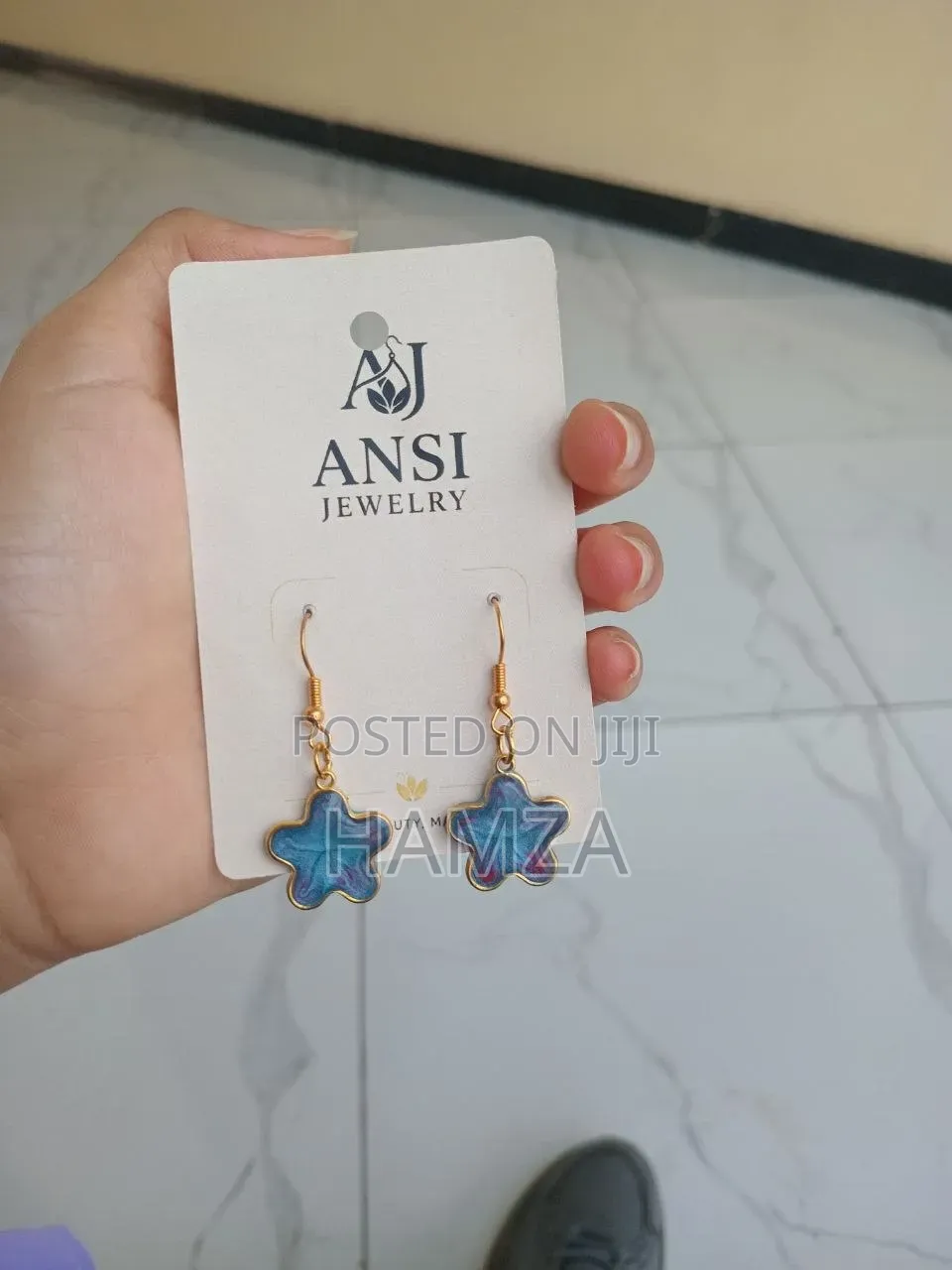 Resin Earrings ጆሮ ጌጥ Jewelry