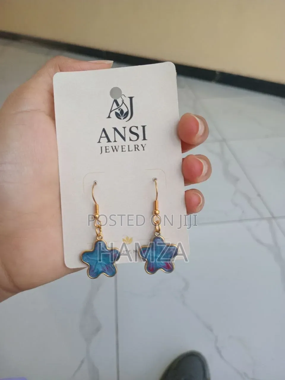 Resin Earrings ጆሮ ጌጥ Jewelry