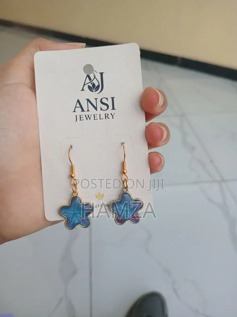 Resin Earrings ጆሮ ጌጥ Jewelry