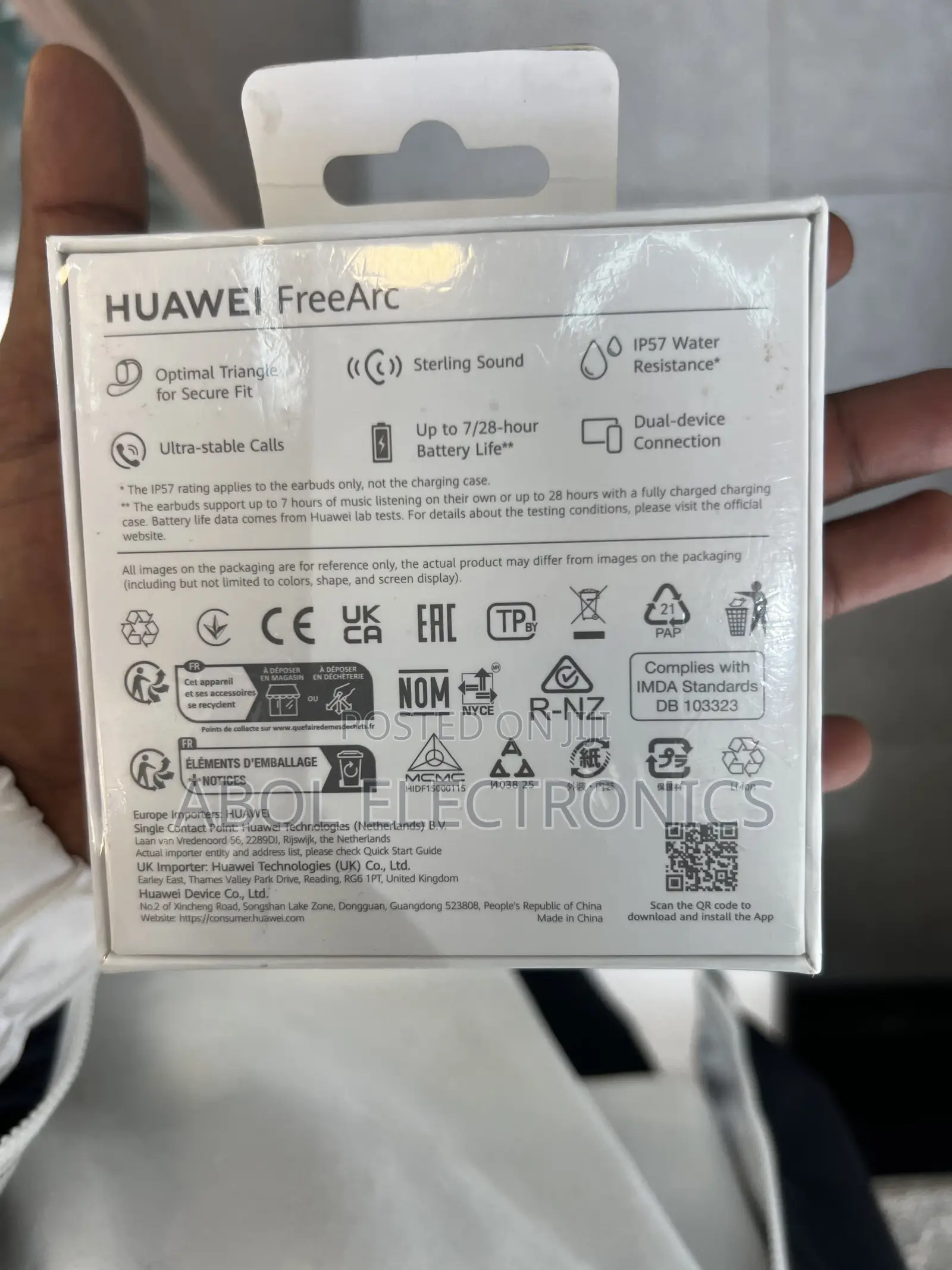 Huawei Freearc Open-Ear Wireless Sports Earbuds