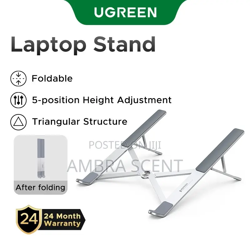 Ugreen Foldable Laptop Stand (Moonlight Silver)