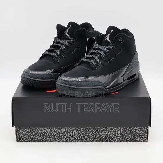 Jordan 3 Black Cat Og