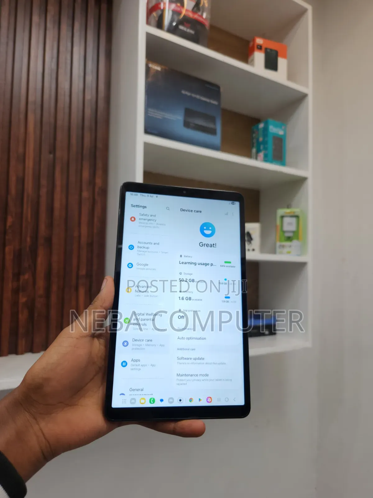 Samsung Galaxy Tab A9 64 GB Black