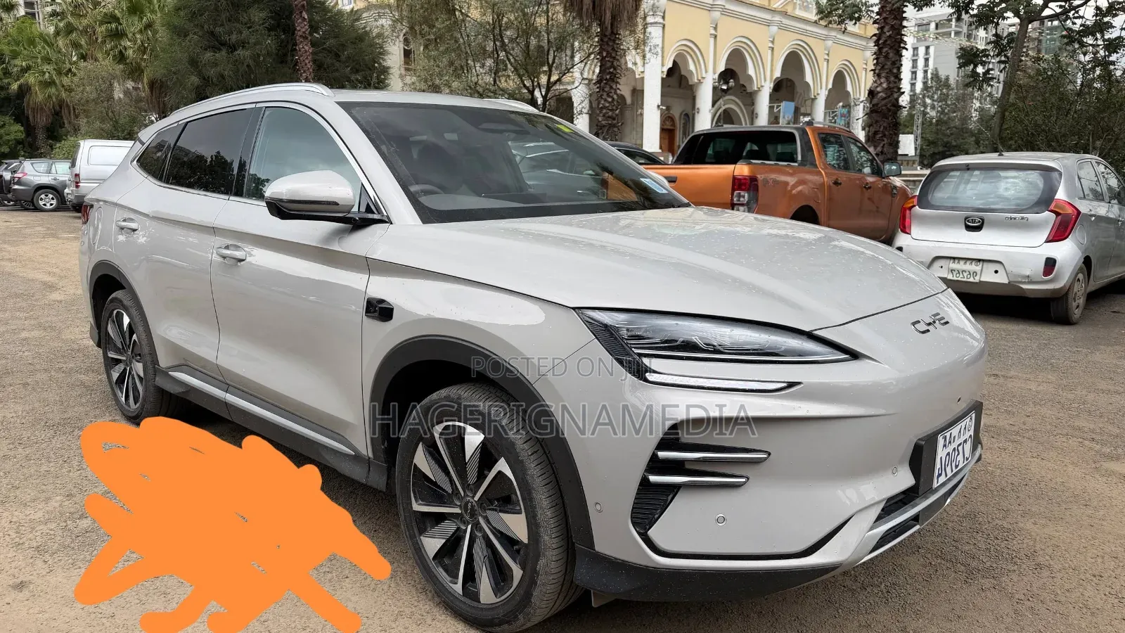 New BYD Song Plus 2025 Ivory