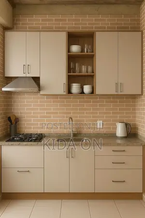 ዘመናዊ የkitchen Cabinet በትዕዛዝ እንሰራለን