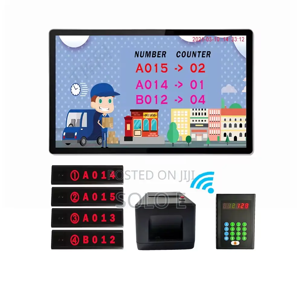 Lcd Main Counter Display