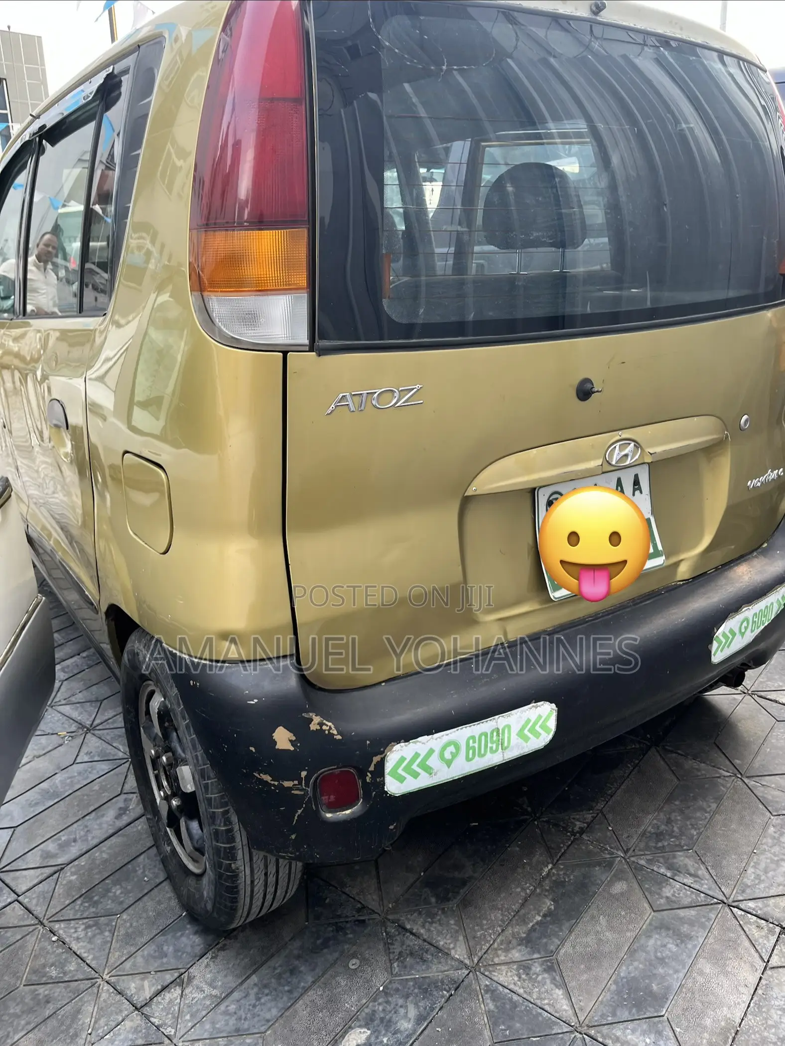 Hyundai Atos 1998 Orange