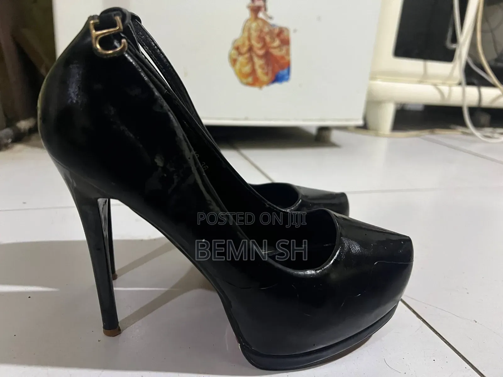 Black Stiletto Heels