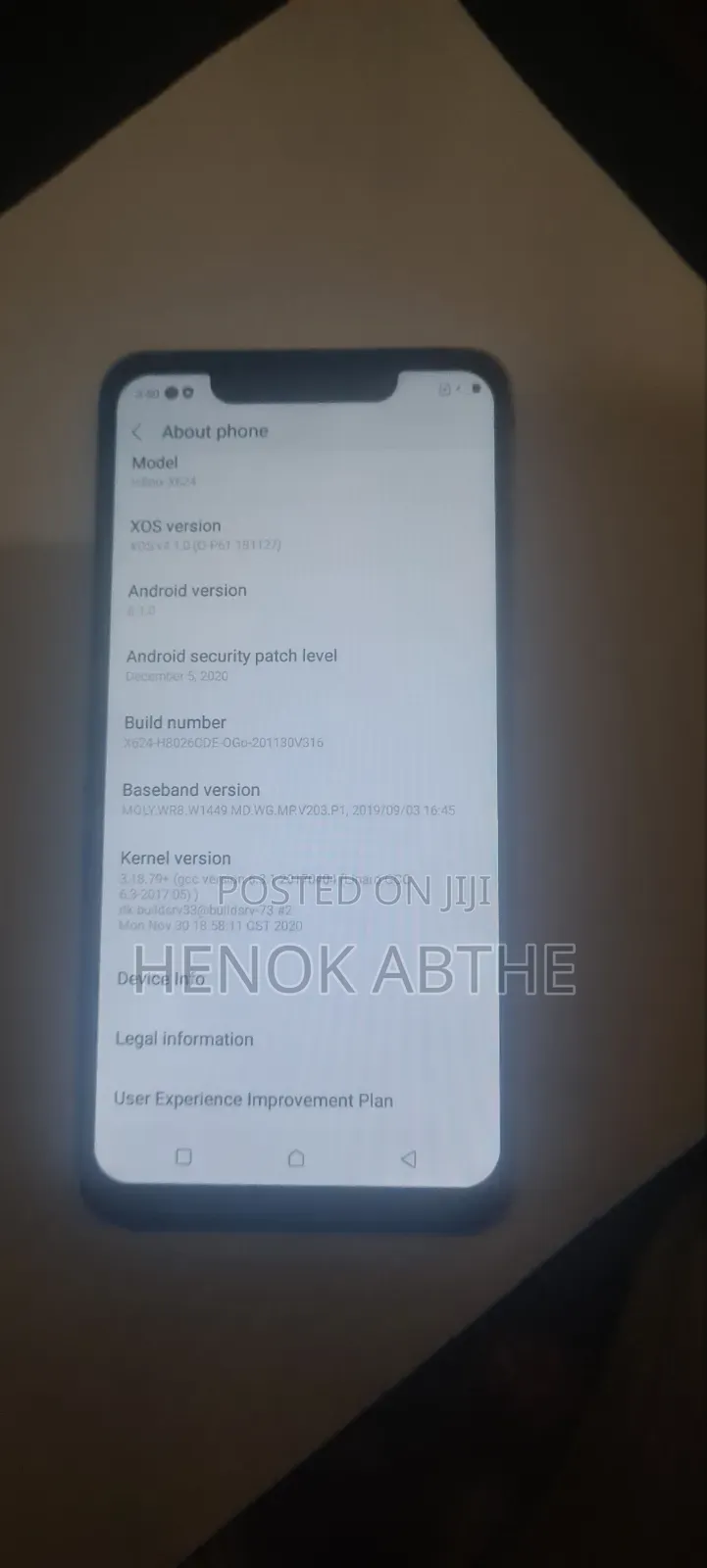 Infinix Hot 7 16 GB Gold