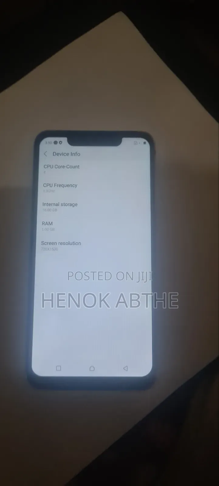 Infinix Hot 7 16 GB Gold