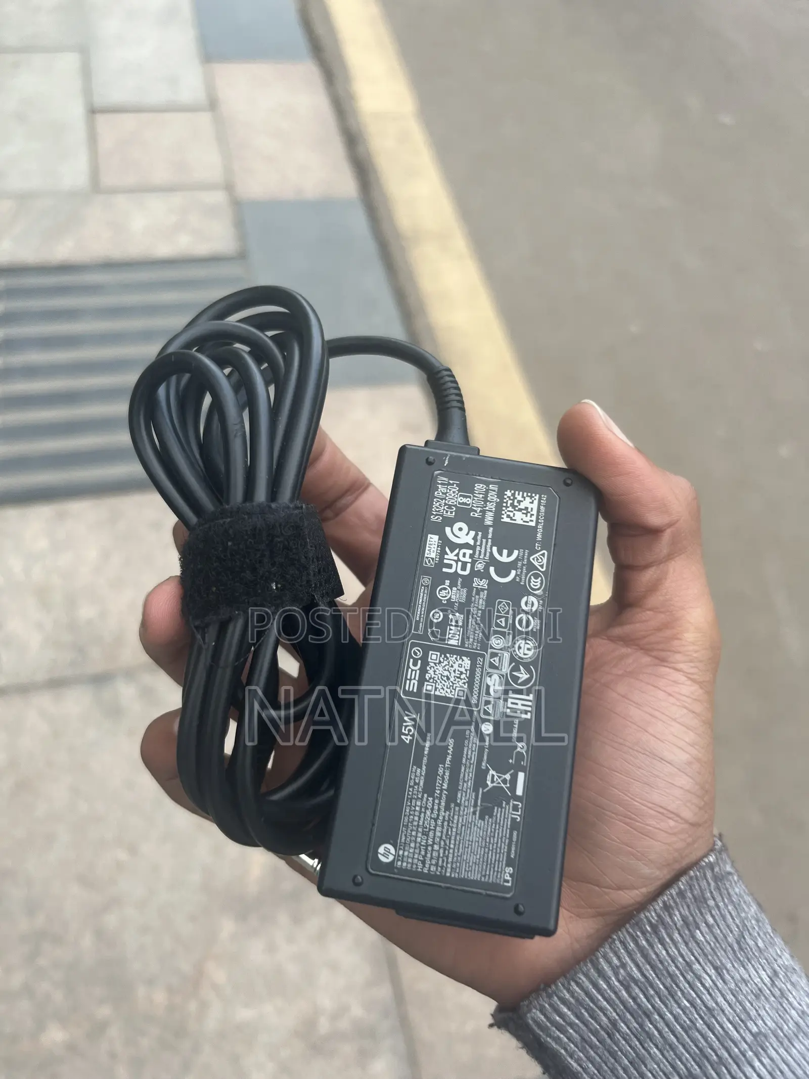 Original Hp 45w Laptop Charger Adapter