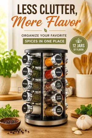 Spice Carousel 20jar Rotating