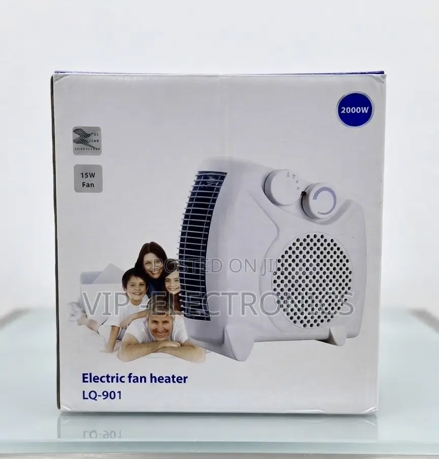 Lq-901 Electric Fan Heater – Portable Heating Cooling Appliance
