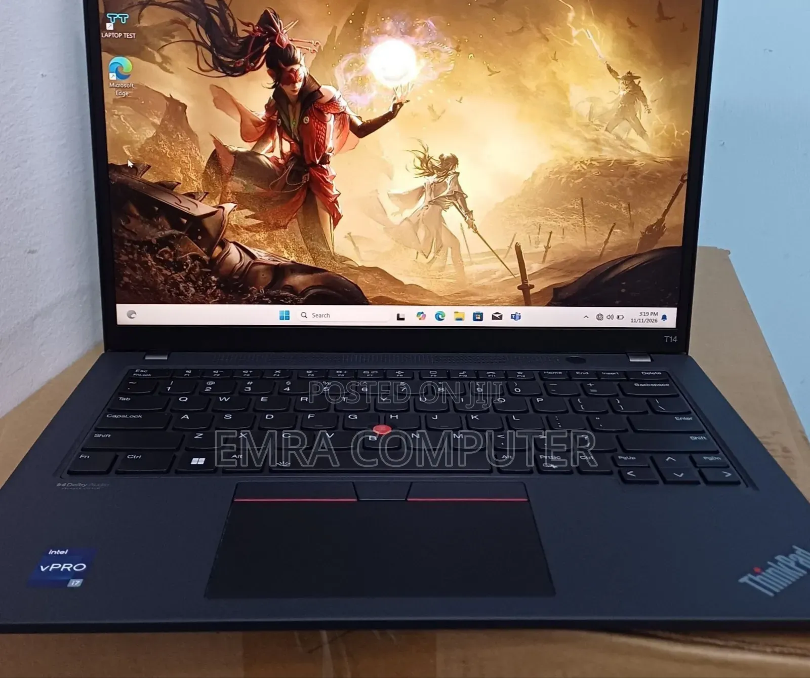 New Laptop Lenovo ThinkPad T14 16GB Intel Core i7 SSD 512GB