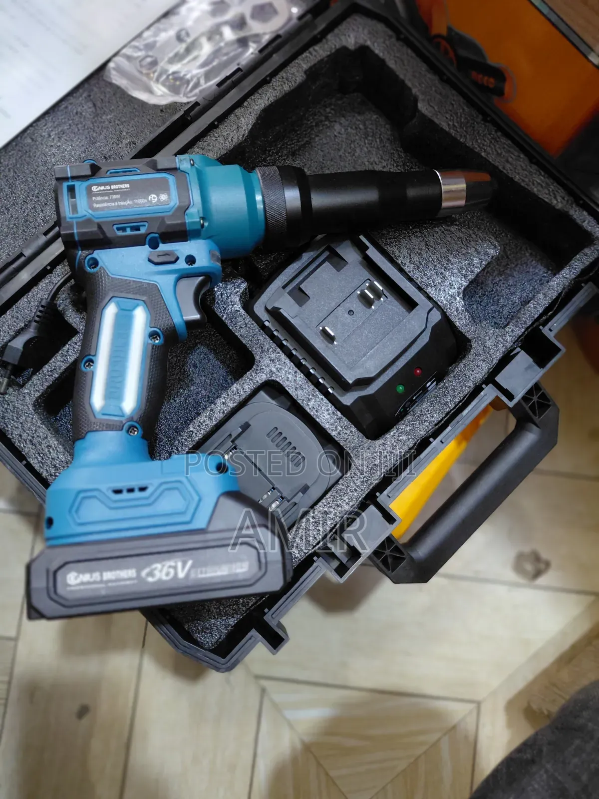 Chargeable Rivet