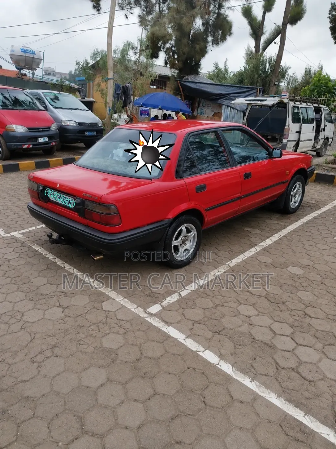 Toyota Corolla 1992 Red
