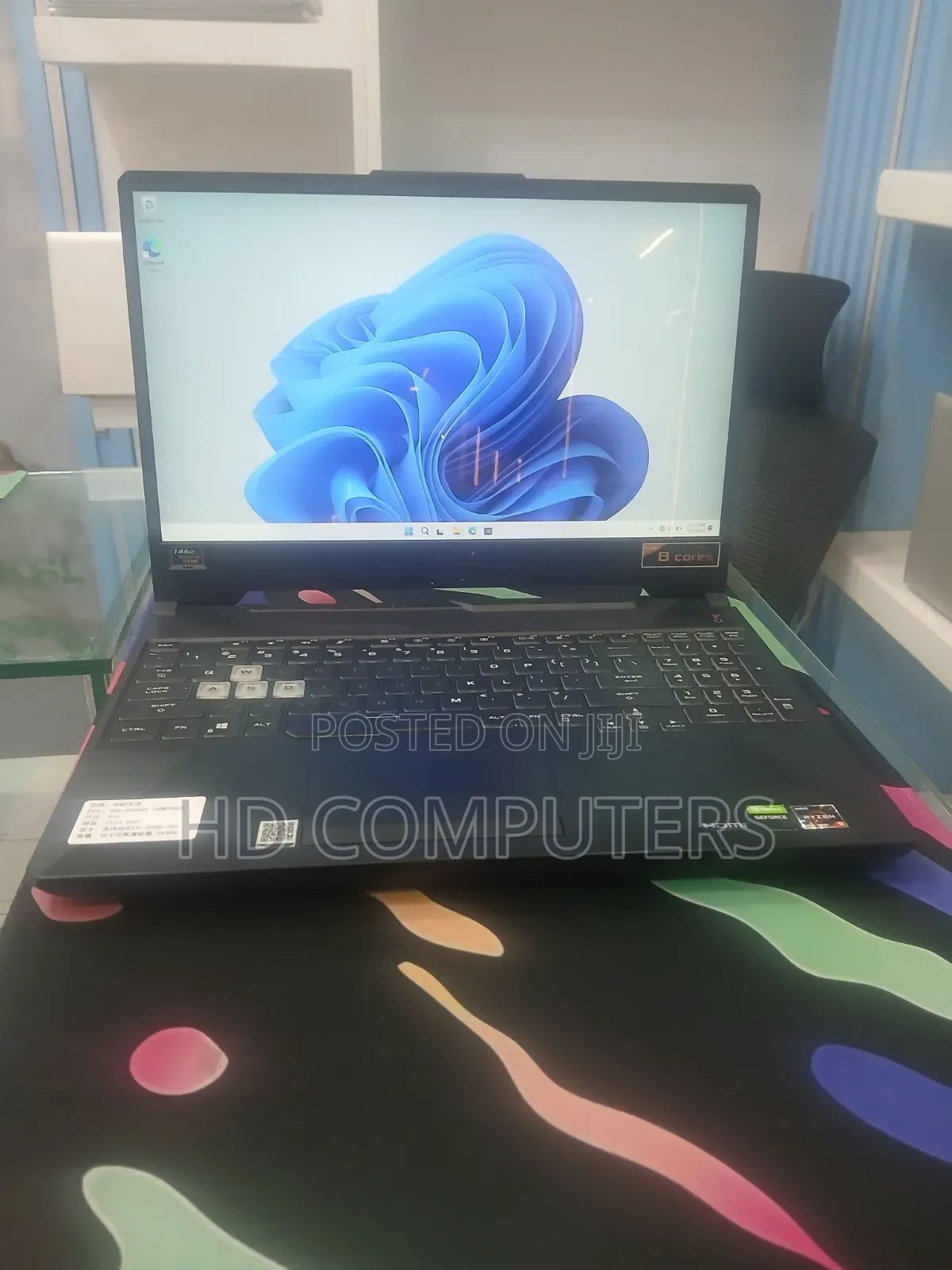 New Laptop Asus TUF Gaming A15 16GB AMD Ryzen 9 SSD 512GB
