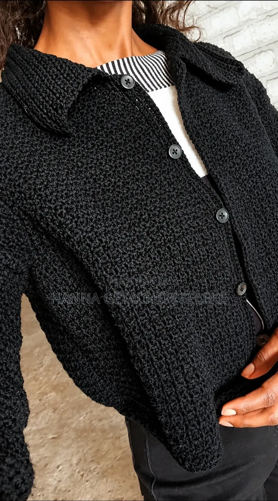 Handmade Crochet Cardigan