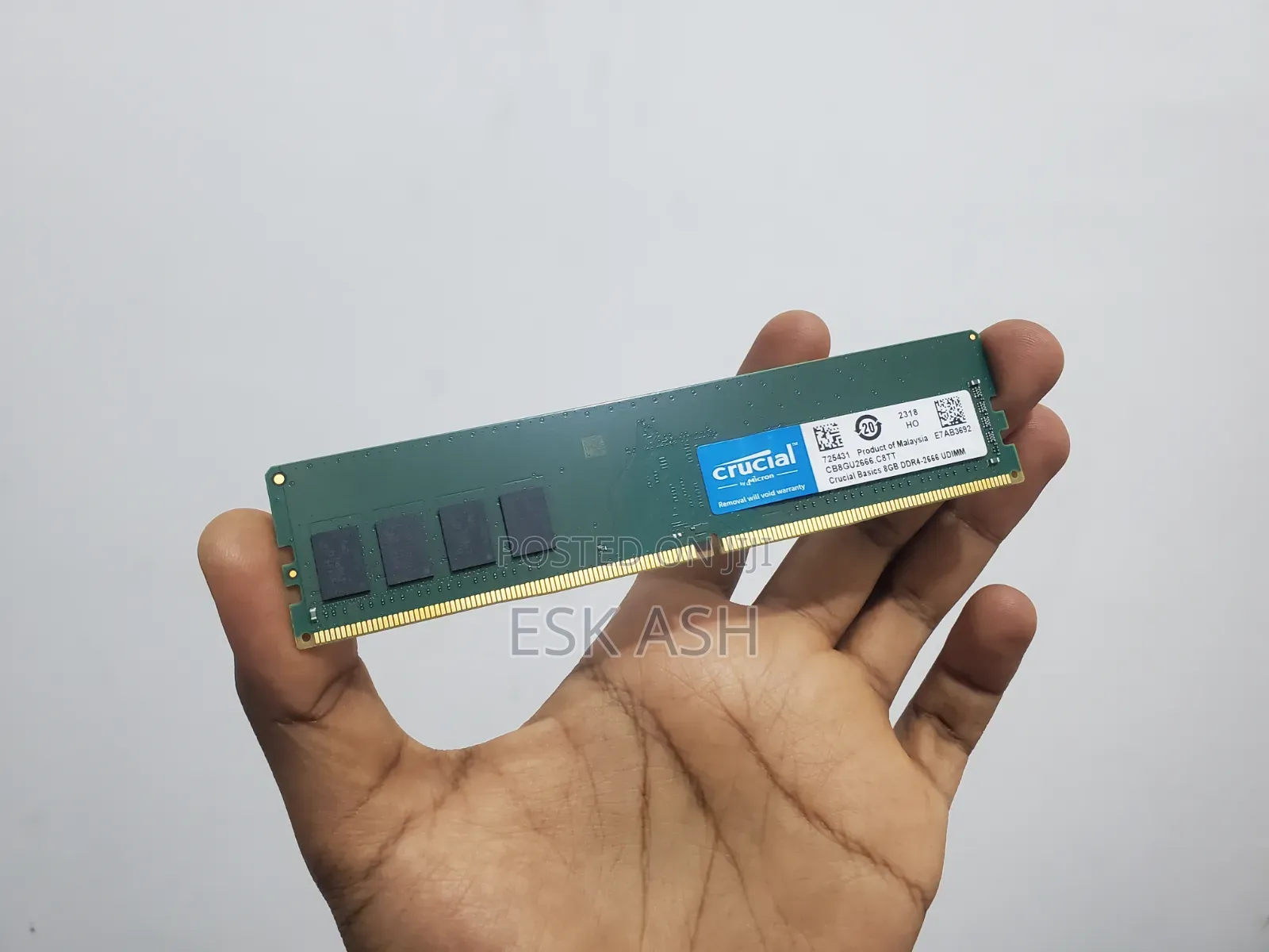 Crucial 8gb Ddr4-2666 Udimm