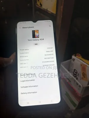 Samsung Galaxy A04 64 GB Black