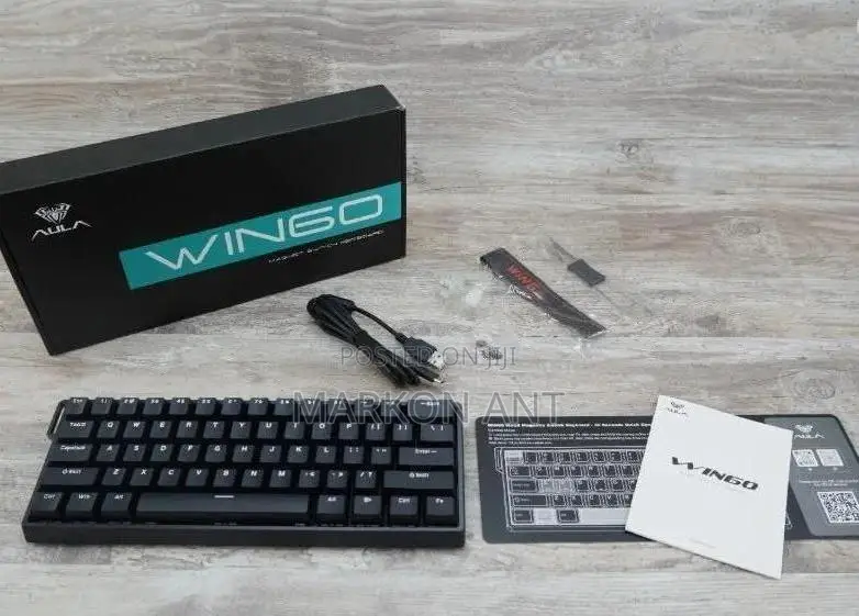 Aula Win60 He 60% Wired Mechanical Gaming Keyboard