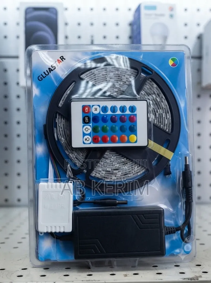 Color-Changing Gluastar Led Strip Lights - New Stock