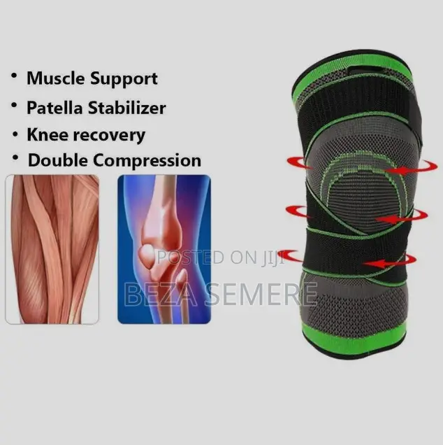 Deluxe Neoprene Knee Protector Shockabsorbing Patella Compression Wrap